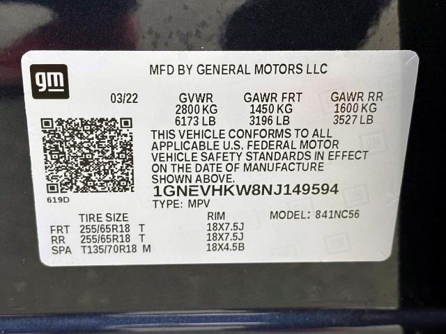 2022 Chevrolet Traverse Vehicle Photo in Roslyn, NY 11576