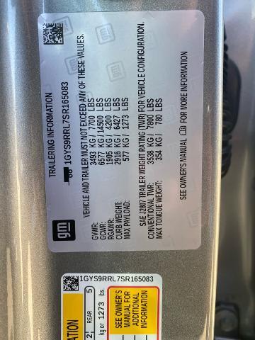2025 Cadillac Escalade ESV Vehicle Photo in PLANO, TX 75024