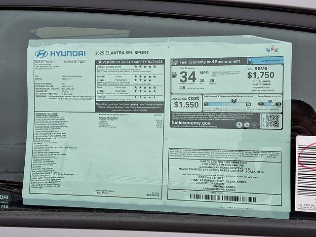 2025 Hyundai ELANTRA Vehicle Photo in Philadelphia, PA 19116