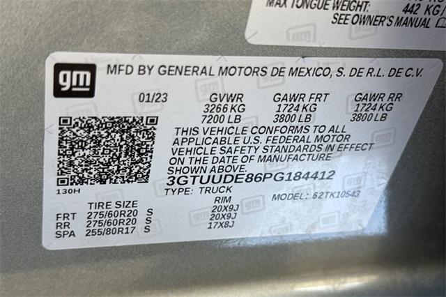 2023 GMC Sierra 1500 Vehicle Photo in ELK GROVE, CA 95757-8703