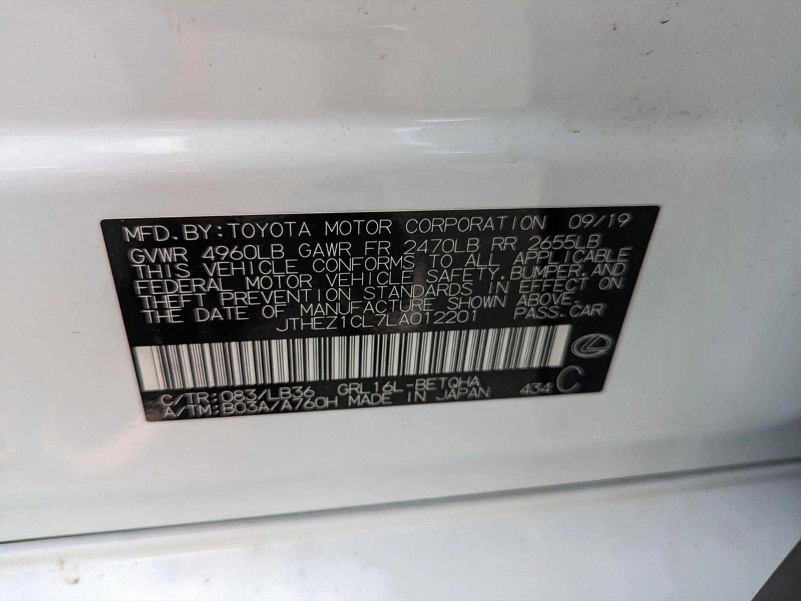 2020 Lexus GS 350 Vehicle Photo in Sanford, FL 32771