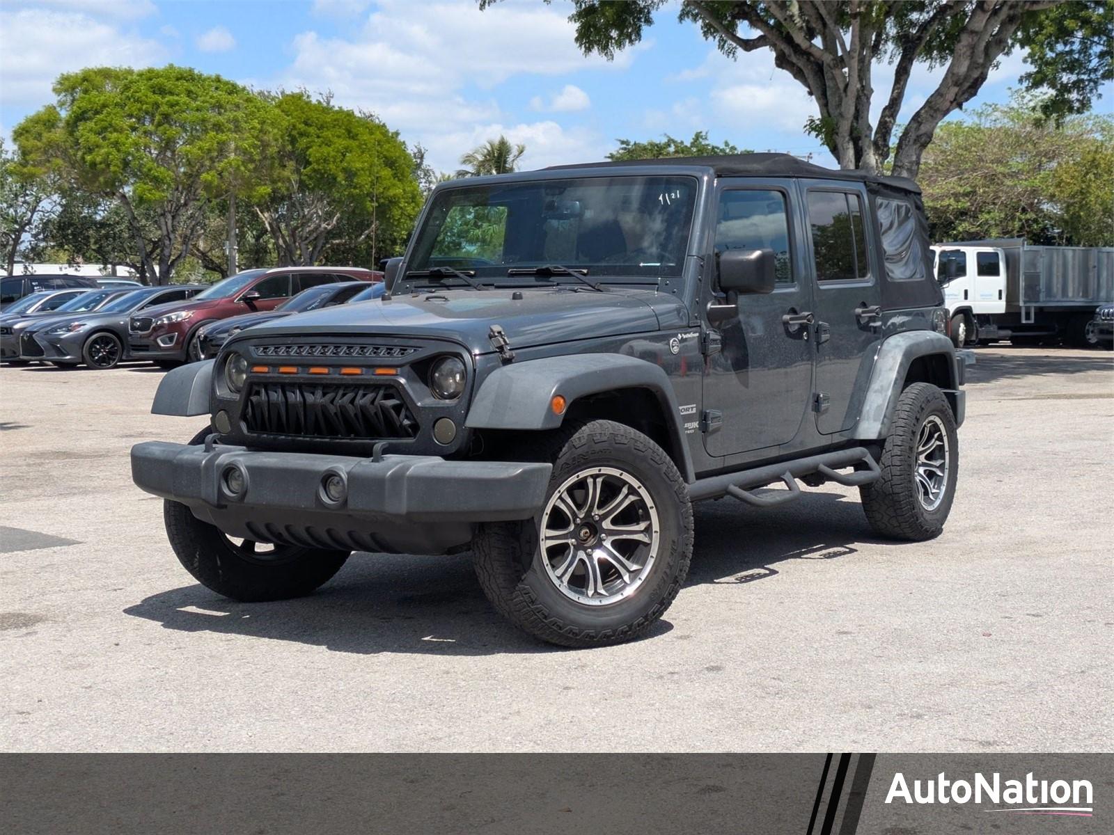 2018 Jeep Wrangler JK Unlimited Vehicle Photo in GREENACRES, FL 33463-3207