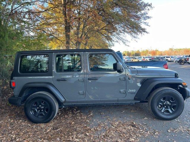 Used 2021 Jeep Wrangler Unlimited Sport with VIN 1C4HJXDN2MW503403 for sale in Huntsville, AL