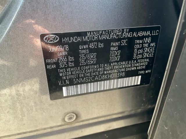 2019 Hyundai SANTA FE Vehicle Photo in Kaukauna, WI 54130