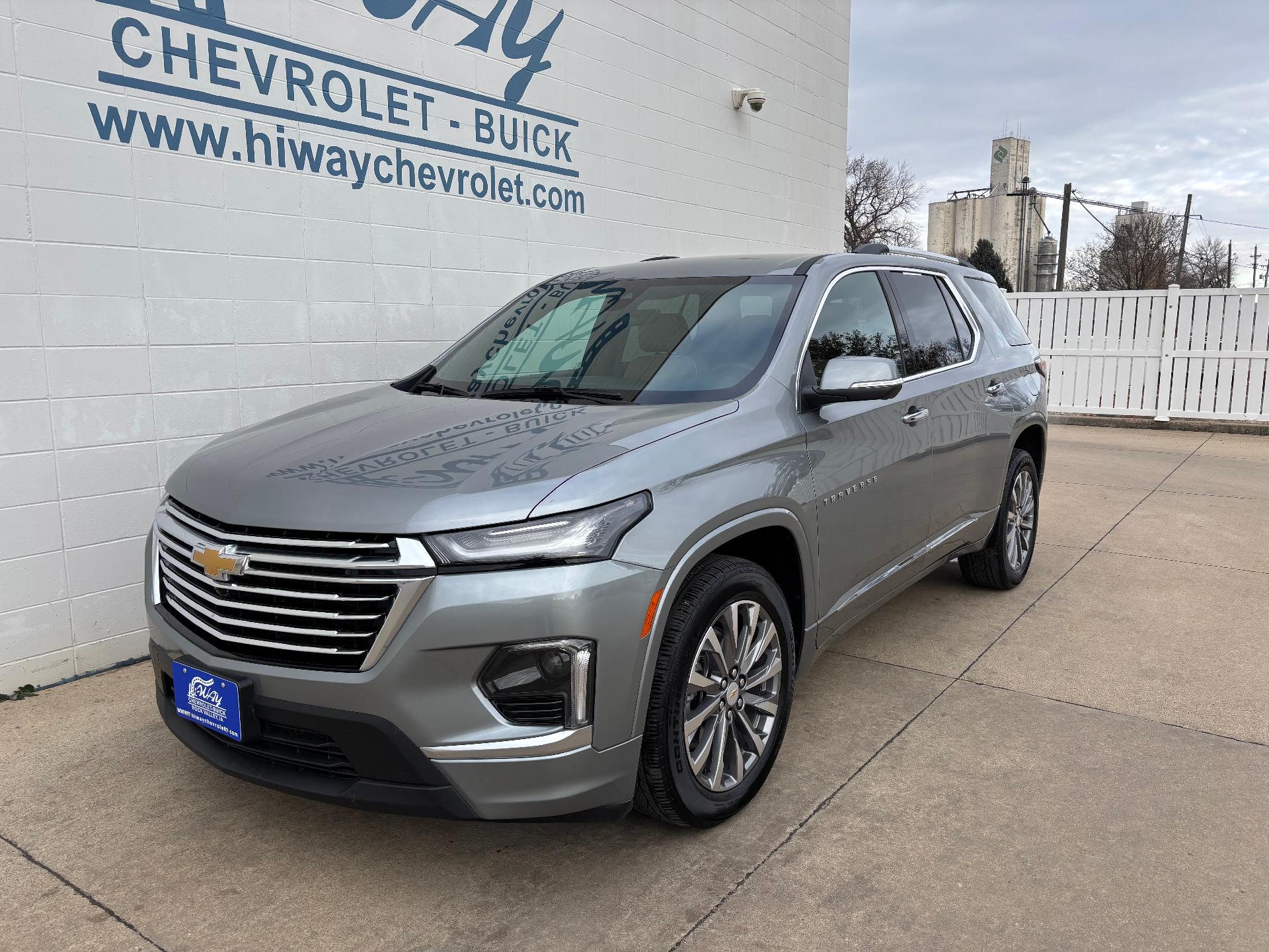 Used 2023 Chevrolet Traverse Premier with VIN 1GNEVKKW7PJ149151 for sale in Rock Valley, IA