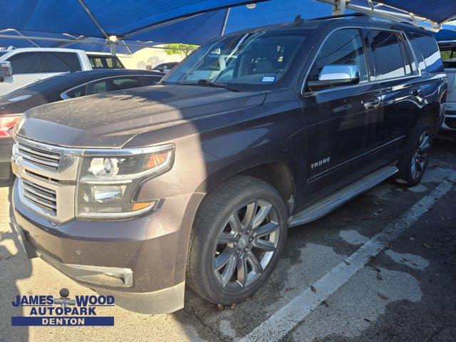 Used 2015 Chevrolet Tahoe LTZ with VIN 1GNSKCKC5FR150371 for sale in Denton, TX