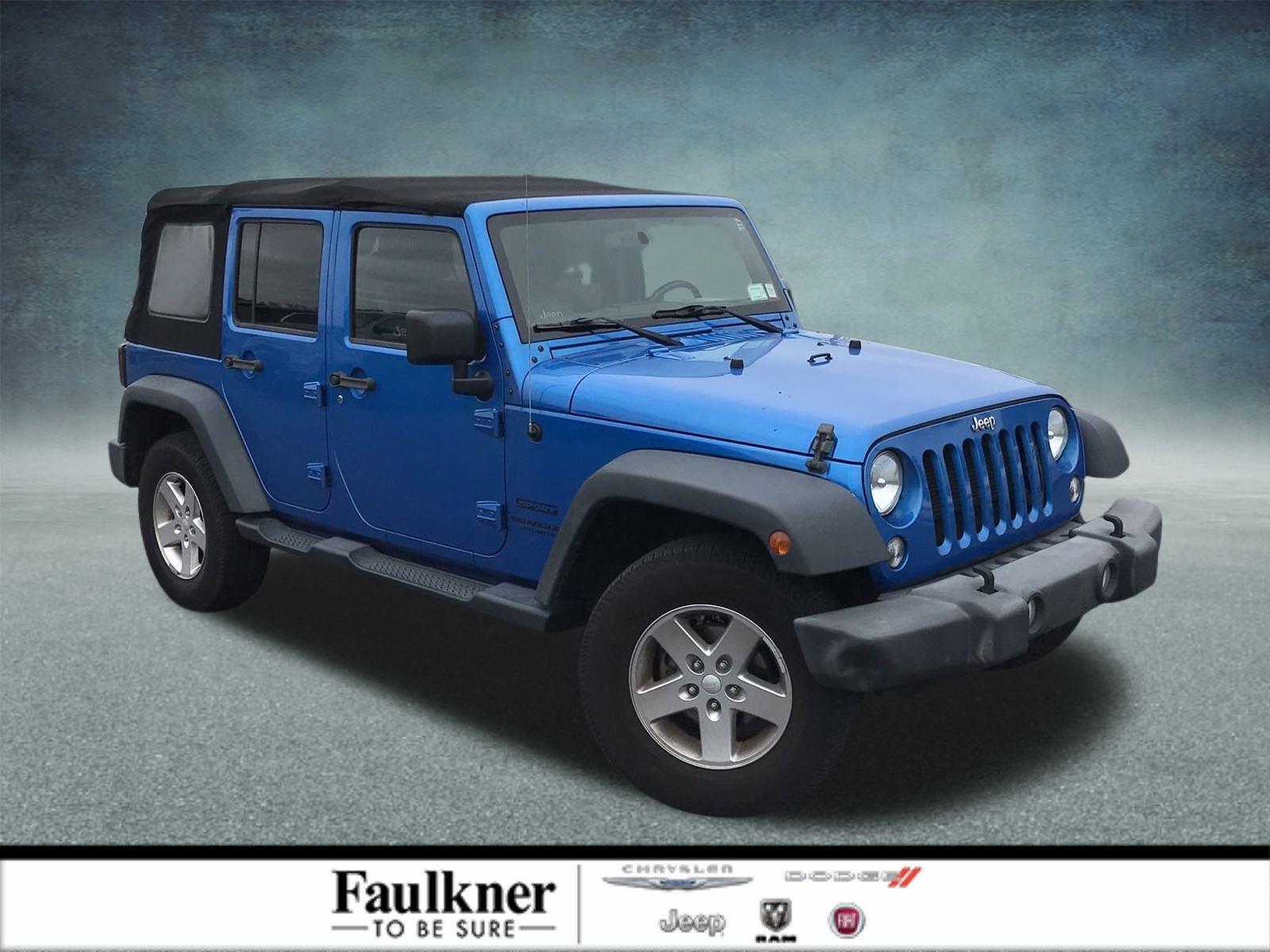 2015 Jeep Wrangler Unlimited Vehicle Photo in Mechanicsburg, PA 17050-1707