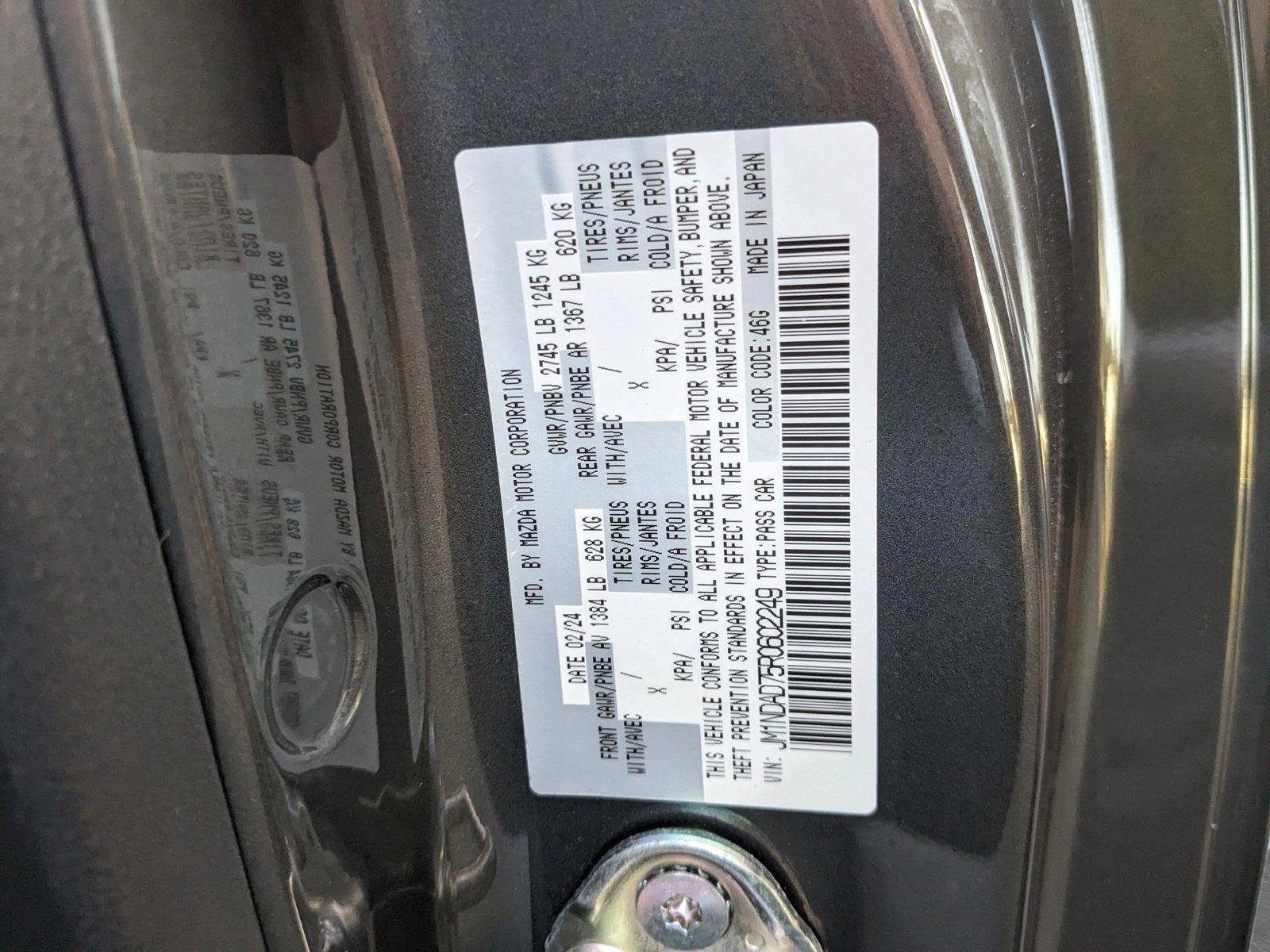 2024 Mazda MX-5 Miata Vehicle Photo in Sanford, FL 32771