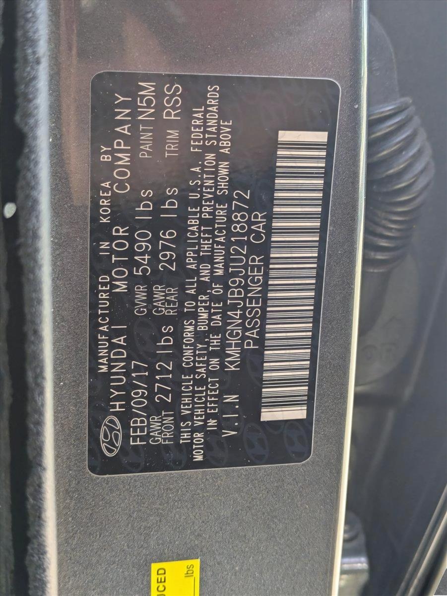2018 Genesis G80 Vehicle Photo in GREENACRES, FL 33463-3207