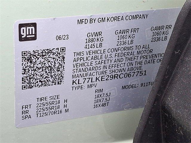 2024 Chevrolet Trax Vehicle Photo in LANCASTER, PA 17601-0000