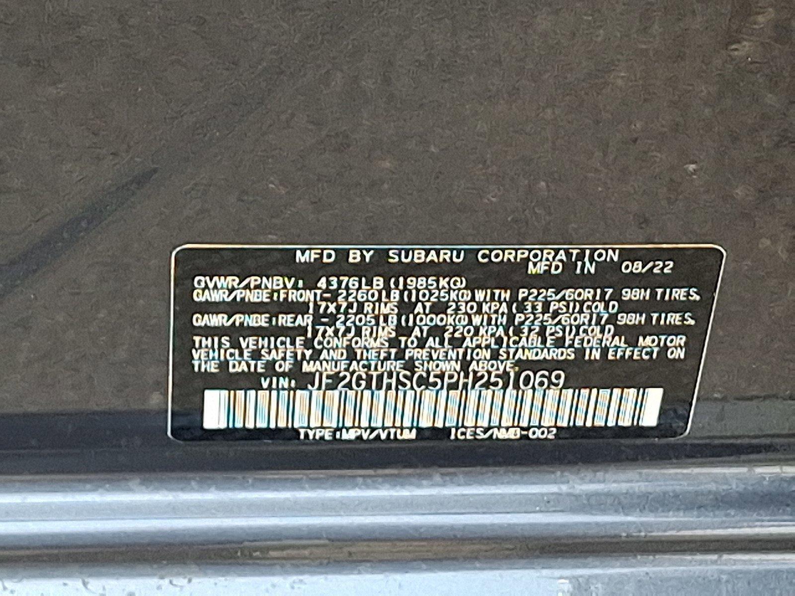 2023 Subaru Crosstrek Vehicle Photo in Harrisburg, PA 17111