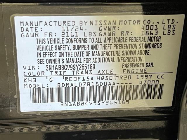 2025 Nissan Sentra Vehicle Photo in Tulsa, OK 74129