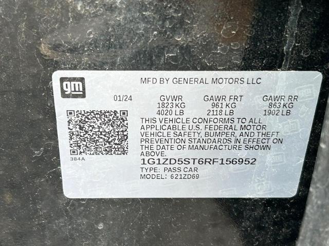 2024 Chevrolet Malibu Vehicle Photo in MIDDLETON, WI 53562-1492