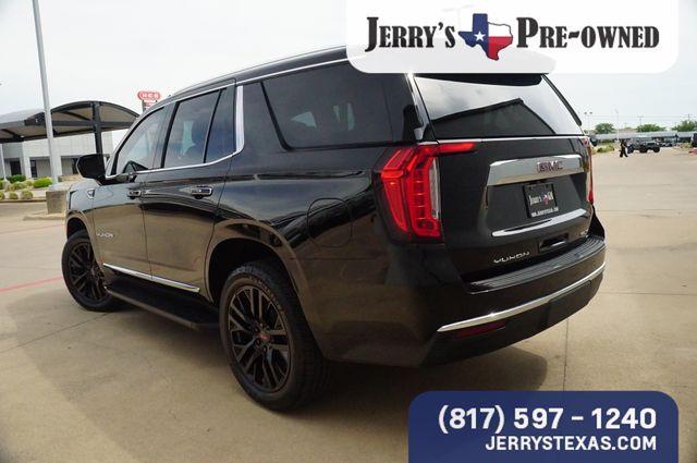 Used 2023 GMC Yukon SLT with VIN 1GKS2BKDXPR151128 for sale in Weatherford, TX