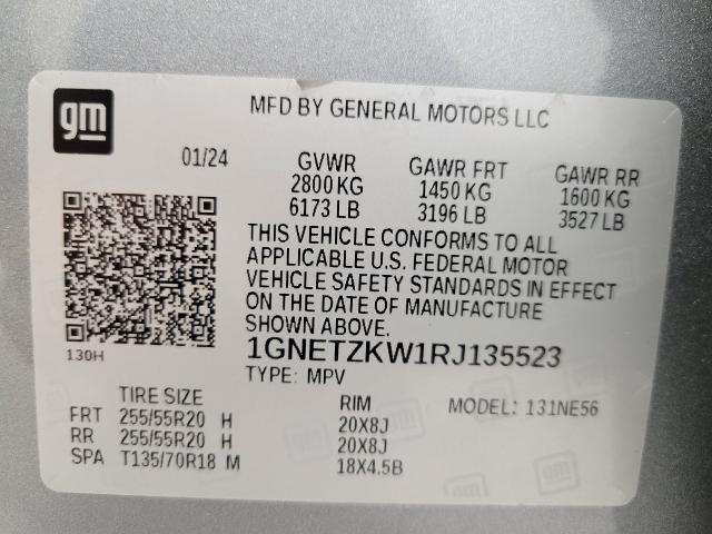 2024 Chevrolet Traverse Limited Vehicle Photo in APPLETON, WI 54914-4656