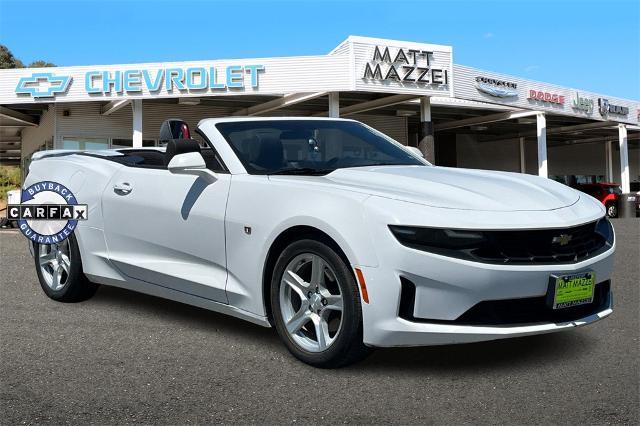 Used 2020 Chevrolet Camaro 1LT with VIN 1G1FB3DSXL0110651 for sale in Lakeport, CA