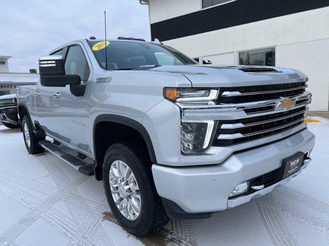 Used 2021 Chevrolet Silverado 2500HD High Country with VIN 1GC4YREY6MF182111 for sale in Decorah, IA