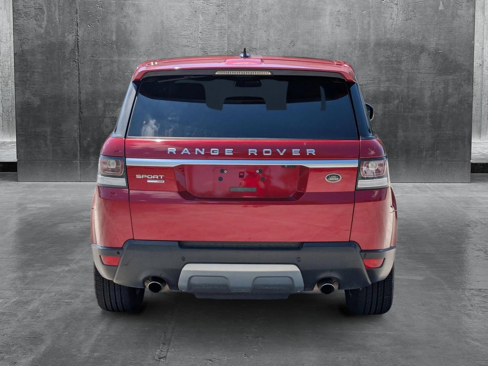 2016 Land Rover Range Rover Sport Vehicle Photo in PEMBROKE PINES, FL 33024-6534