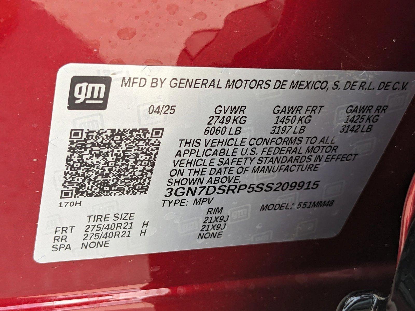 2025 Chevrolet Equinox EV Vehicle Photo in MIAMI, FL 33172-3015