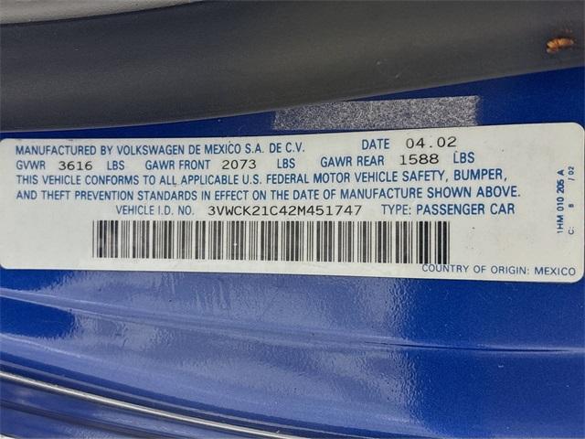 2002 Volkswagen New Beetle Vehicle Photo in Puyallup, WA 98371