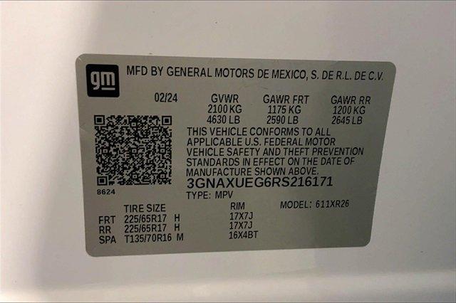 2024 Chevrolet Equinox Vehicle Photo in KANSAS CITY, MO 64114-4502