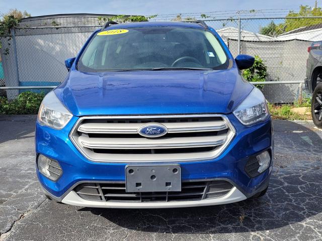 Used 2018 Ford Escape SE with VIN 1FMCU0GD3JUC56505 for sale in Belle Glade, FL