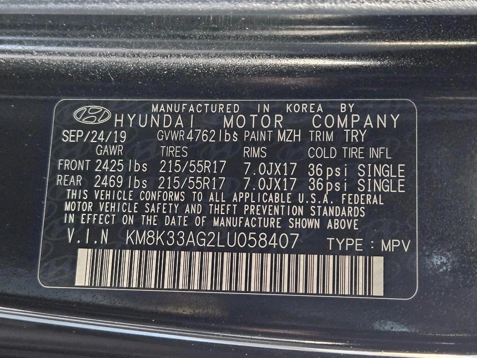 2020 Hyundai KONA Electric Vehicle Photo in Henderson, NV 89014