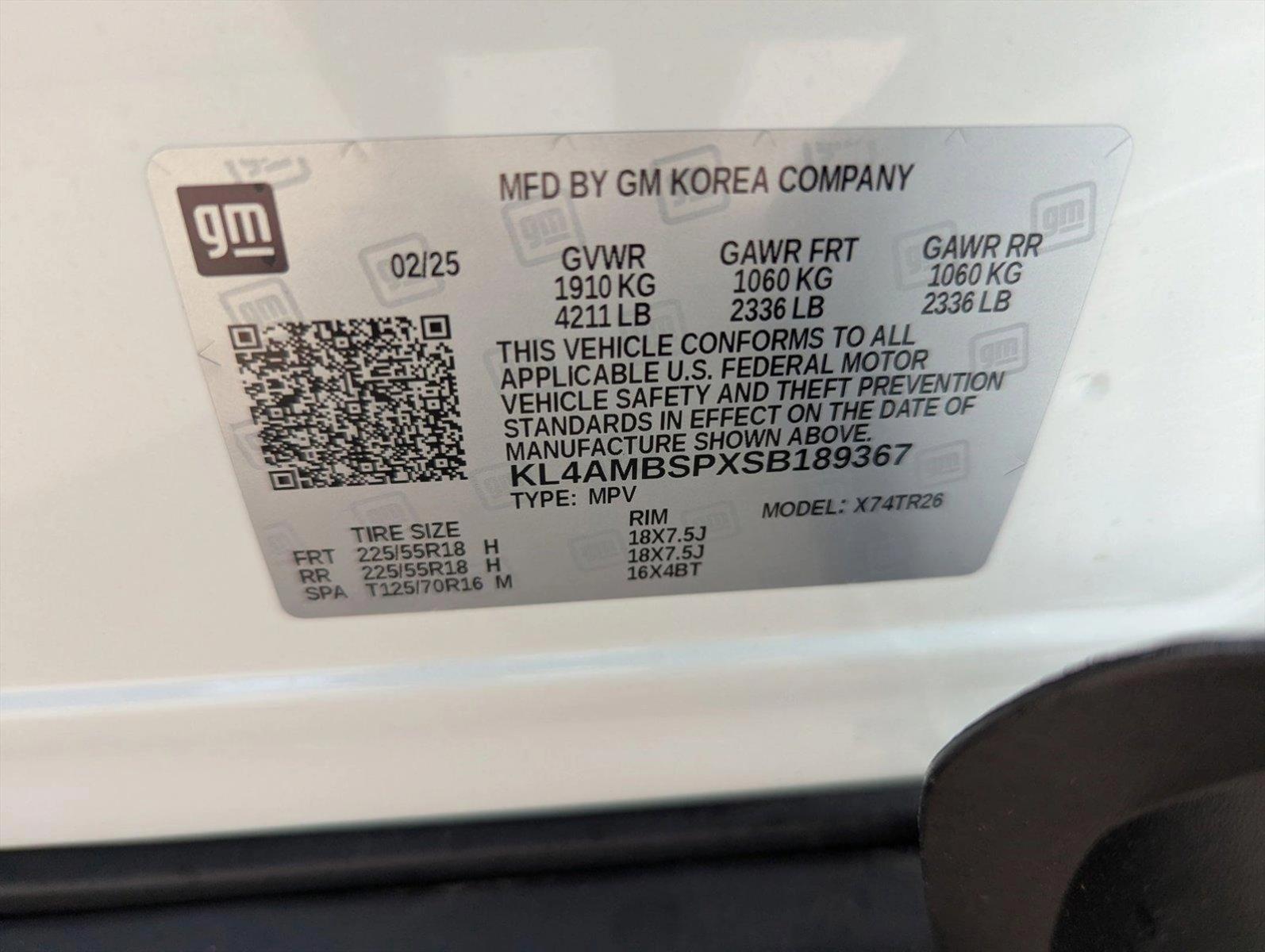 2025 Buick Encore GX Vehicle Photo in CORPUS CHRISTI, TX 78412-4902