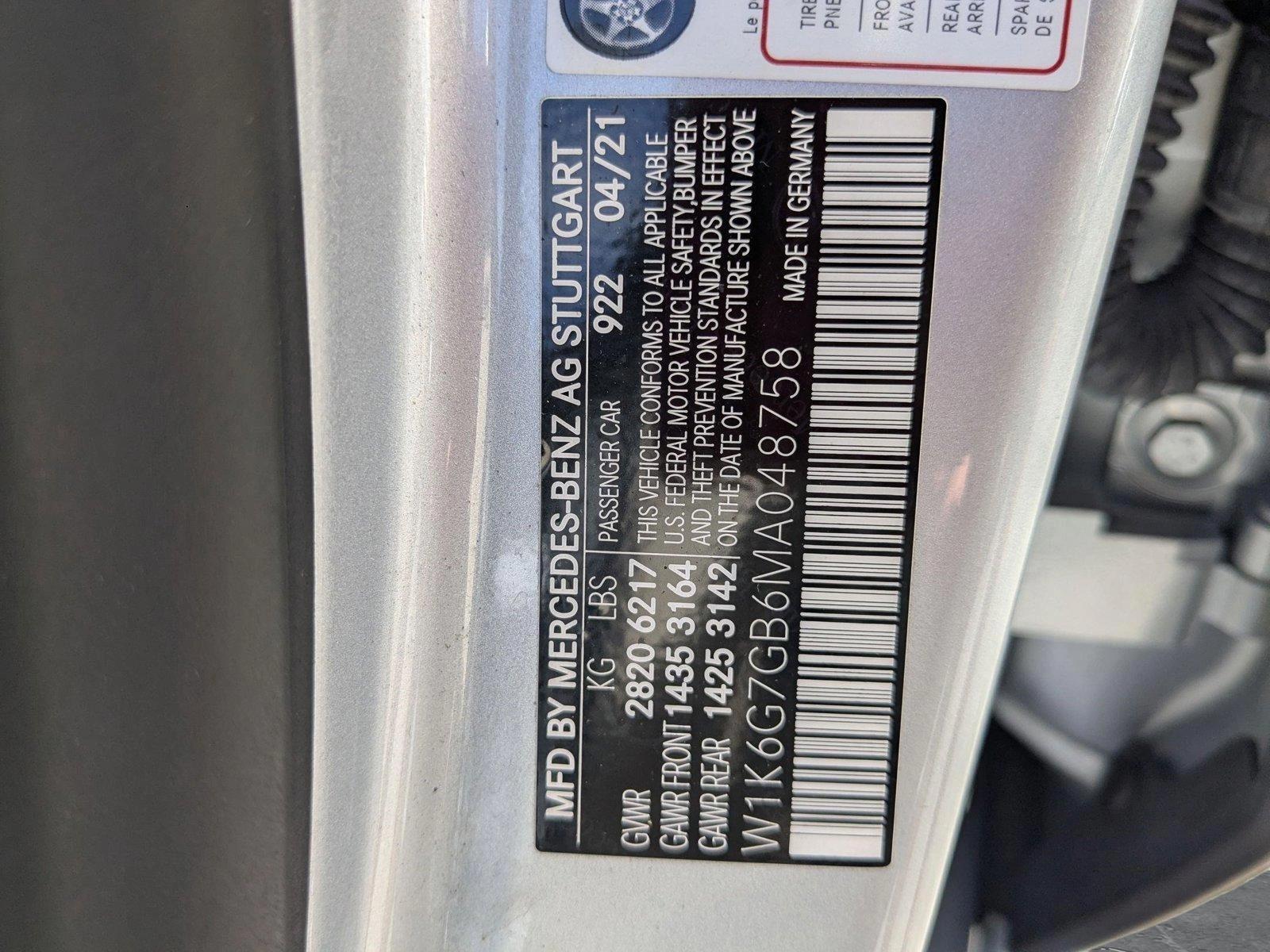 2021 Mercedes-Benz S-Class Vehicle Photo in Pompano Beach, FL 33064