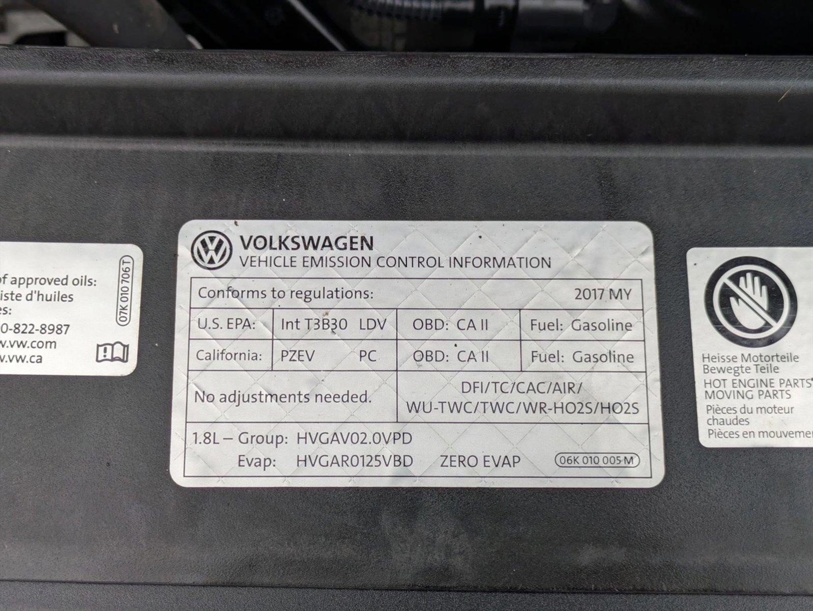 2017 Volkswagen Passat Vehicle Photo in Tustin, CA 92782
