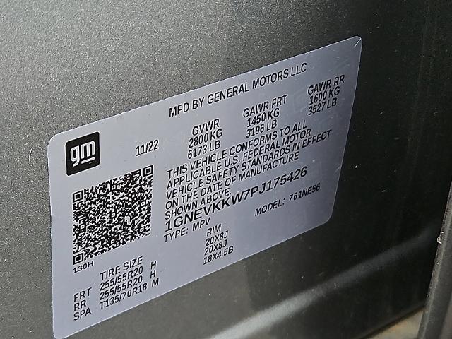 2023 Chevrolet Traverse Vehicle Photo in TREVOSE, PA 19053-4984