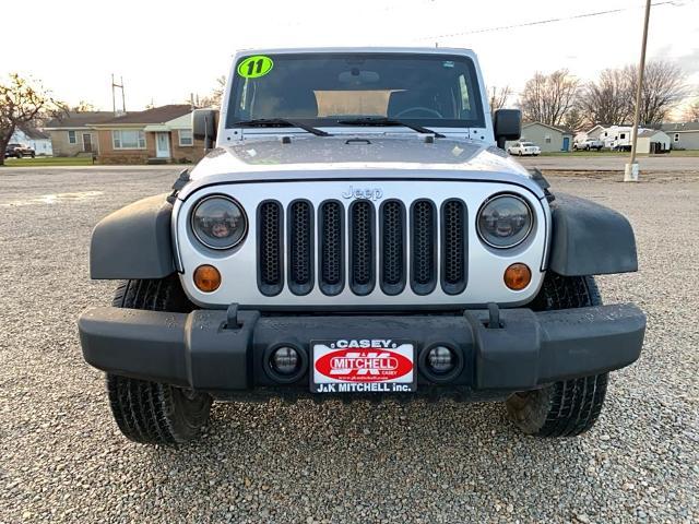 Used 2011 Jeep Wrangler Sport with VIN 1J4AA2D13BL609594 for sale in Casey, IL