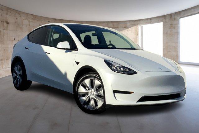 Used 2023 Tesla Model Y Long Range with VIN 7SAYGDEE9PA104203 for sale in Las Vegas, NV