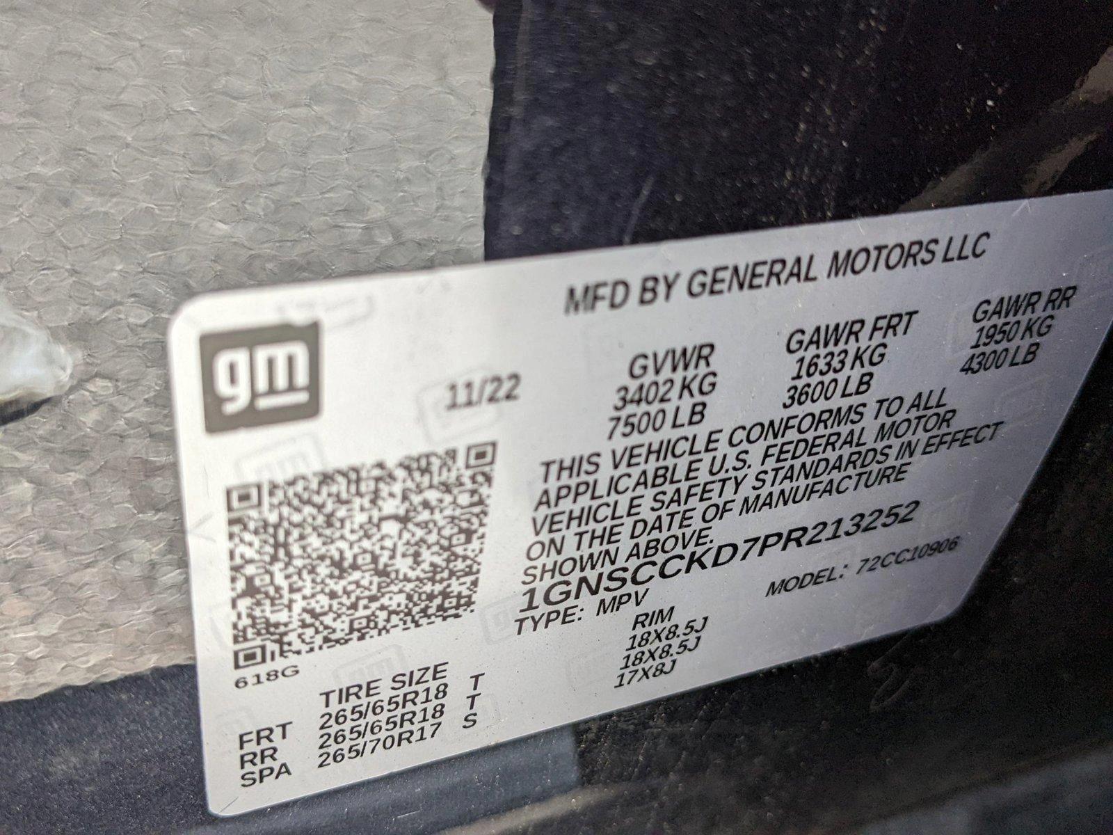 2023 Chevrolet Suburban Vehicle Photo in ORLANDO, FL 32808-7998