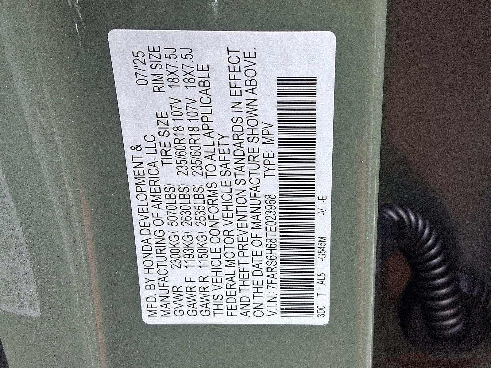 2026 Honda CR-V Hybrid Vehicle Photo in Harrisburg, PA 17111