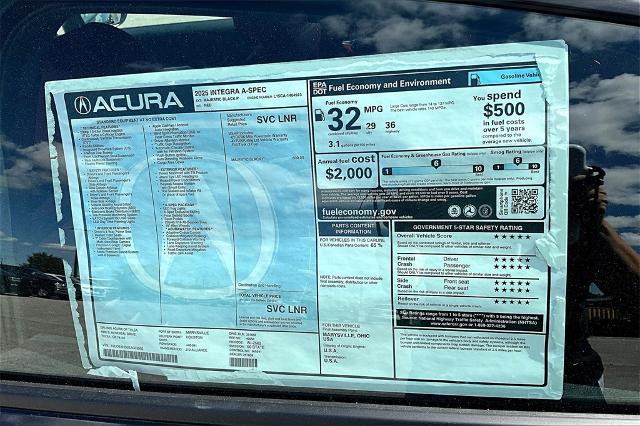 2025 Acura Integra Vehicle Photo in Tulsa, OK 74145