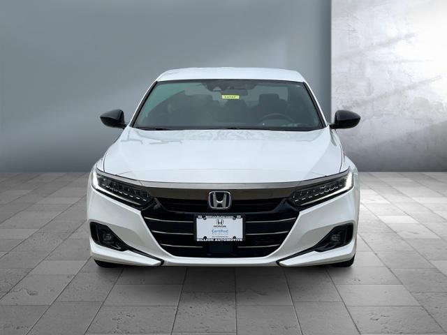 Used 2022 Honda Accord Hybrid Sport with VIN 1HGCV3F29NA001479 for sale in Iowa City, IA