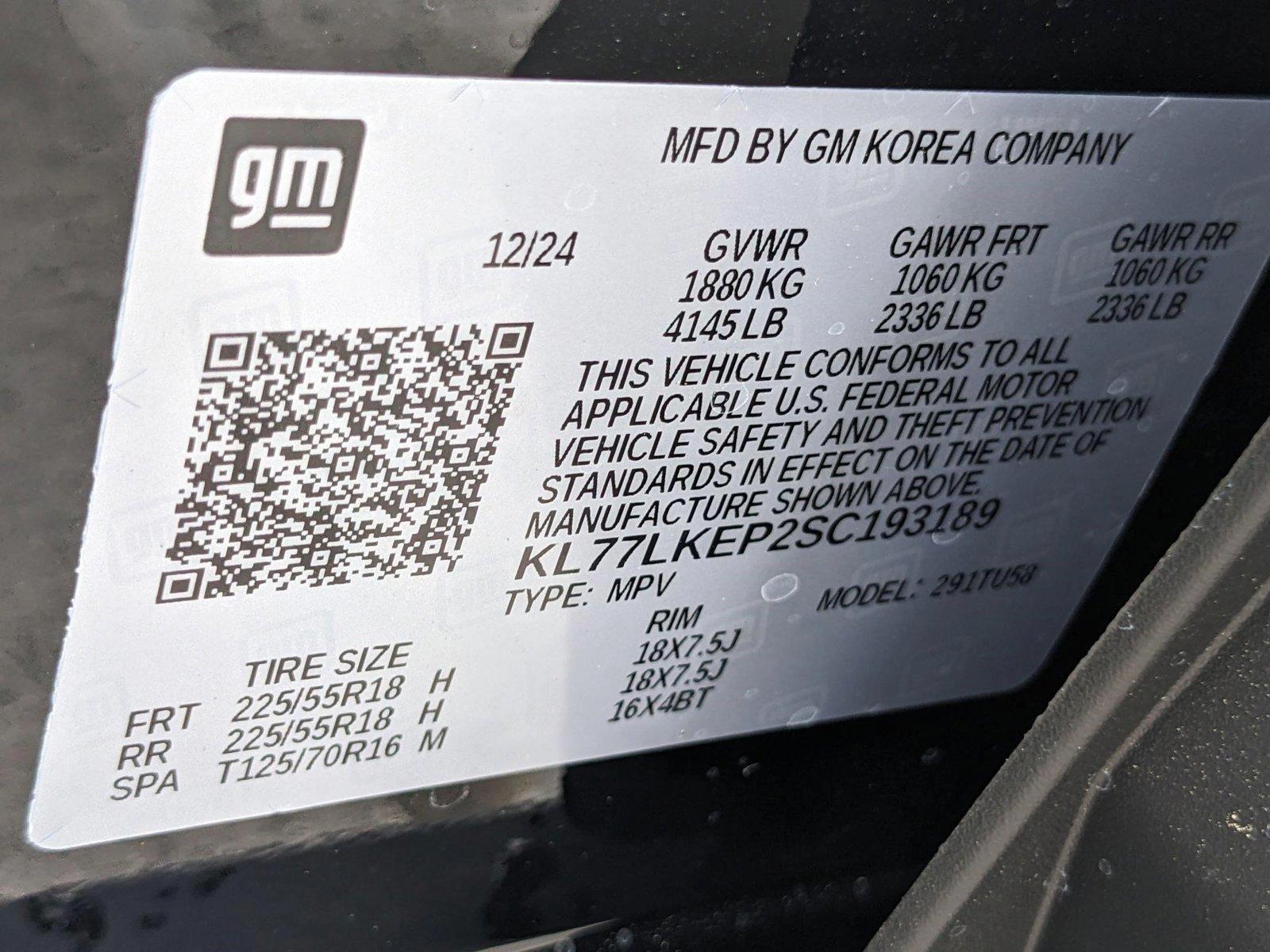 2025 Chevrolet Trax Vehicle Photo in MIAMI, FL 33172-3015