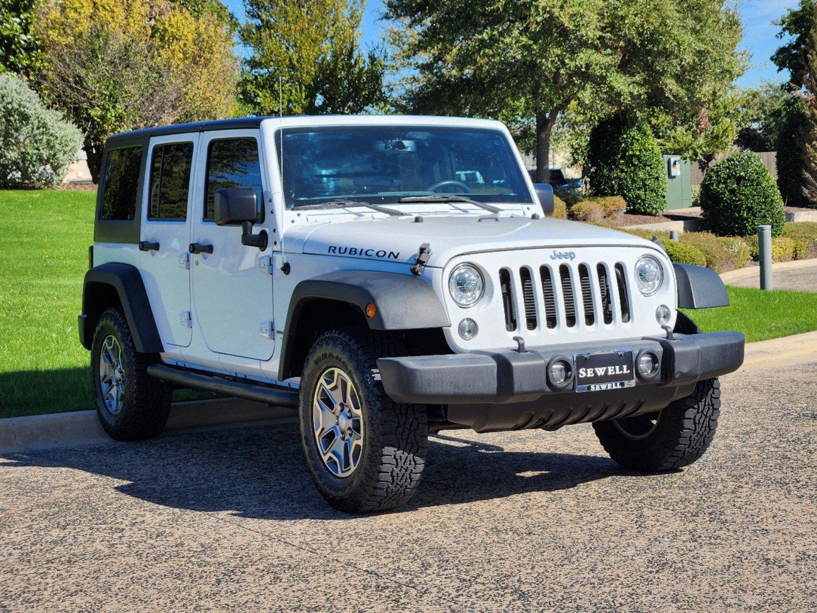 2018 Jeep Wrangler JK Unlimited Vehicle Photo in FORT WORTH, TX 76132