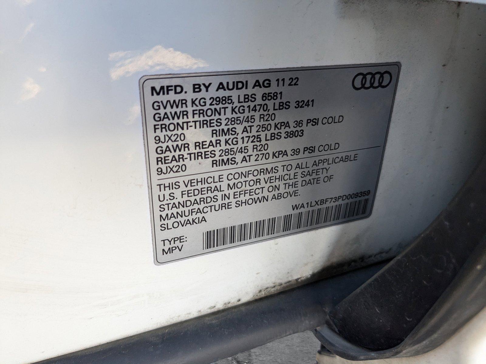 2023 Audi Q7 Vehicle Photo in LONE TREE, CO 80124-2750