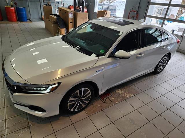 Used 2021 Honda Accord Hybrid EX-L with VIN 1HGCV3F59MA016749 for sale in Clintwood, VA