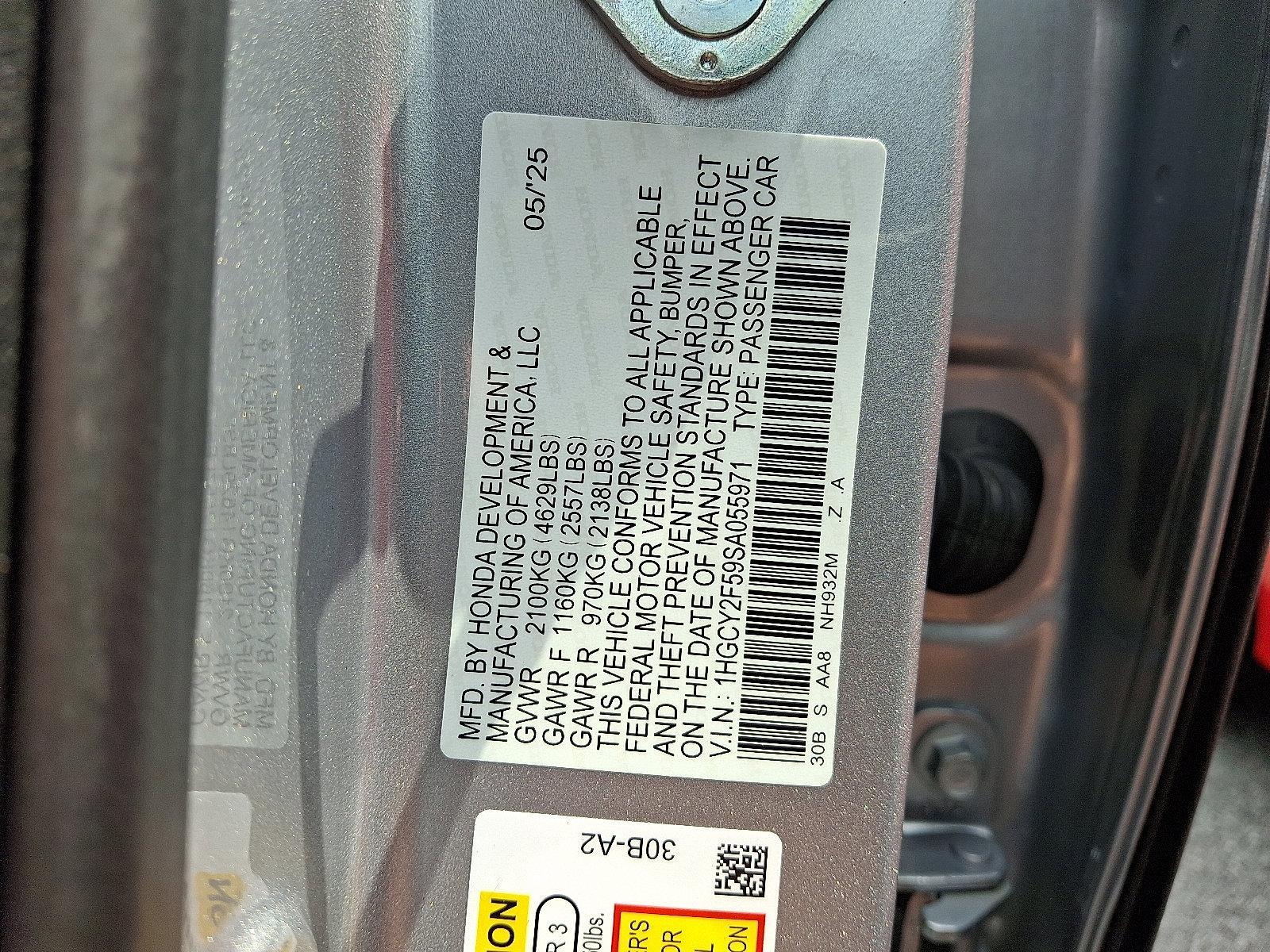 2025 Honda Accord Hybrid Vehicle Photo in Harrisburg, PA 17111