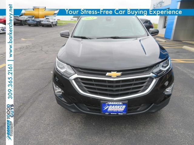 Used 2021 Chevrolet Equinox LT with VIN 2GNAXUEV1M6128750 for sale in Lexington, IL