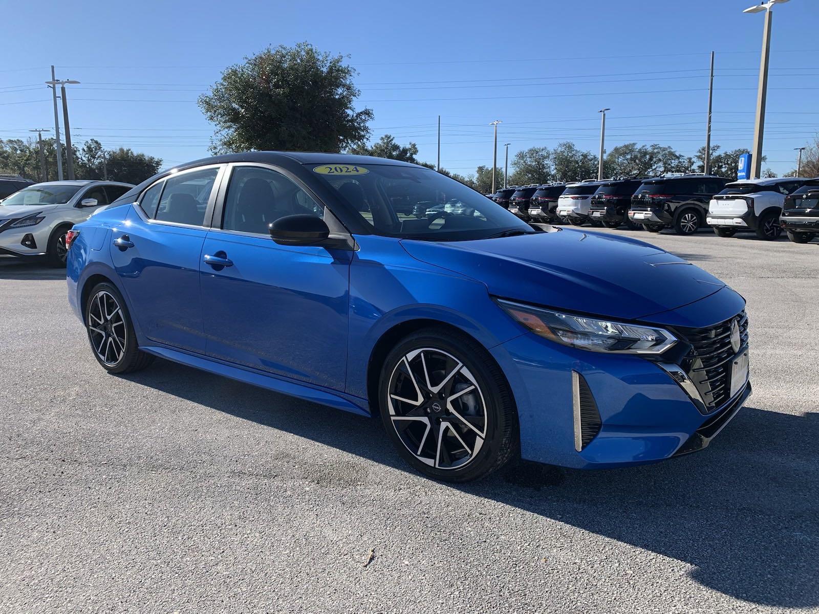 Certified 2024 Nissan Sentra SR with VIN 3N1AB8DV0RY216939 for sale in Winter Haven, FL