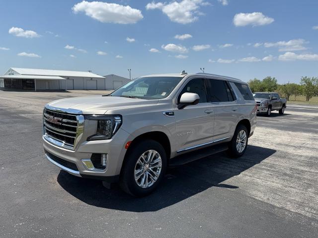 Used 2022 GMC Yukon SLT with VIN 1GKS2BKD0NR242017 for sale in Blanchard, OK
