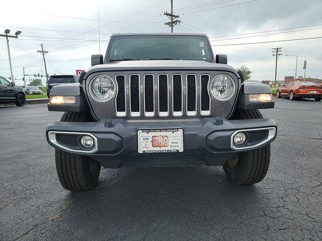 Used 2020 Jeep Wrangler Unlimited Sahara with VIN 1C4HJXEN3LW135651 for sale in Nevada, MO