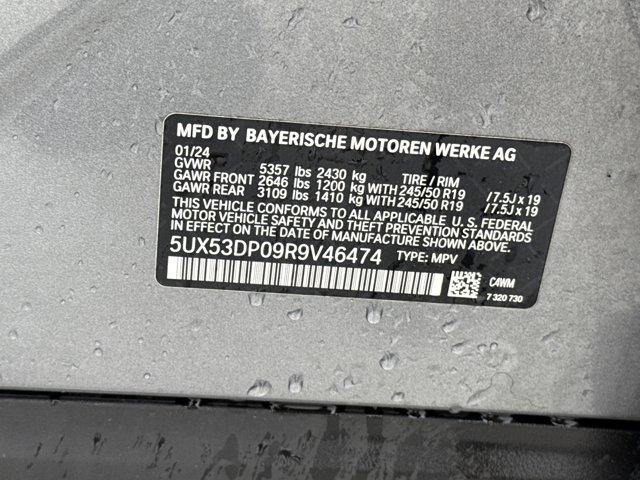 2024 BMW X3 xDrive30i Vehicle Photo in Charlotte, NC 28273