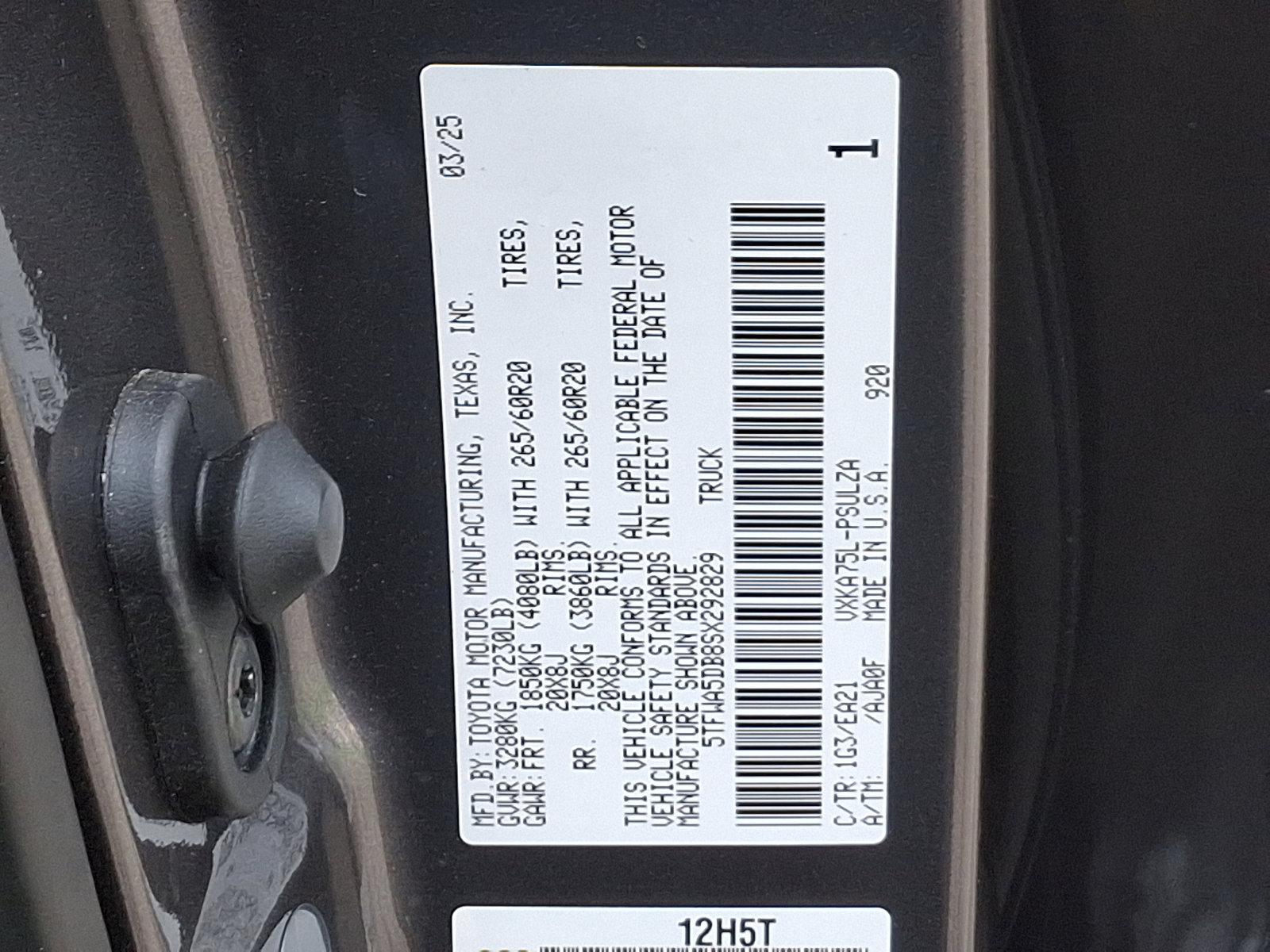2025 Toyota Tundra 4WD Vehicle Photo in Trevose, PA 19053