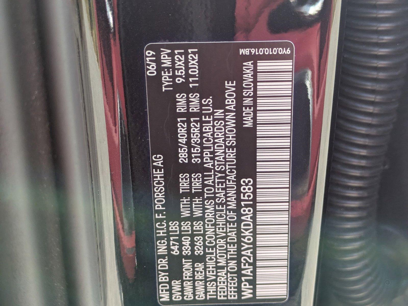 2019 Porsche Cayenne Vehicle Photo in Maitland, FL 32751