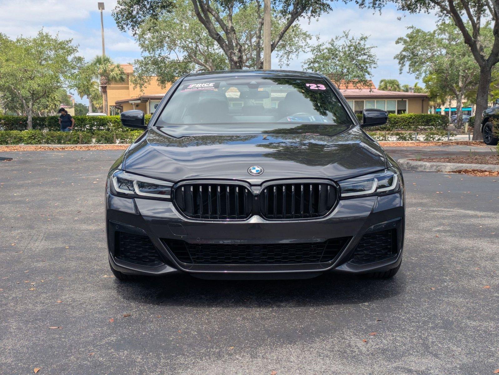 2023 BMW 5 Series Vehicle Photo in GREENACRES, FL 33463-3207